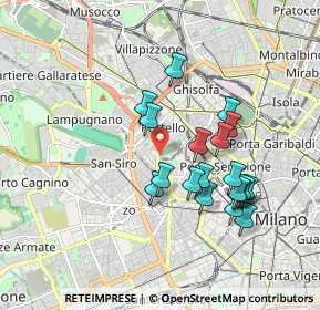 Mappa Viale Eginardo, 20149 Milano MI, Italia (1.65526)