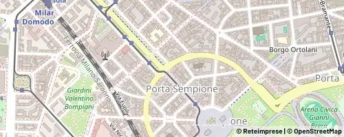 Mappa Mailand