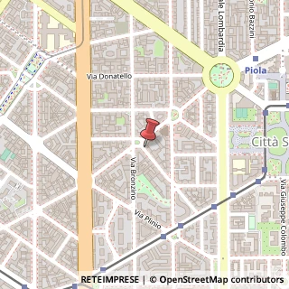 Mappa Via Giuseppe Balzaretti, 36, 20133 Milano, Milano (Lombardia)