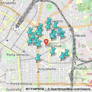 Mappa Via Renato Fucini, 20133 Milano MI, Italia (0.691)