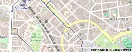 Mappa Milano