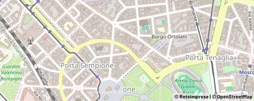 Mappa Mailand