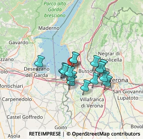 Mappa Strada delle Greghe, 37017 Lazise VR, Italia (9.11125)