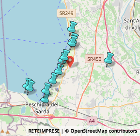 Mappa Strada delle Greghe, 37017 Lazise VR, Italia (3.295)