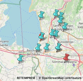 Mappa Strada delle Greghe, 37017 Lazise VR, Italia (7.21786)