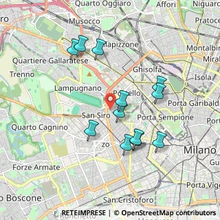 Mappa Via Monte Rosa, 20123 Milano MI, Italia (1.7475)