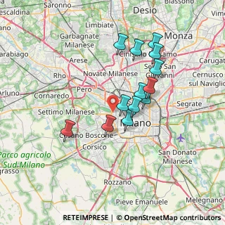 Mappa Via Monte Rosa, 20123 Milano MI, Italia (6.08923)