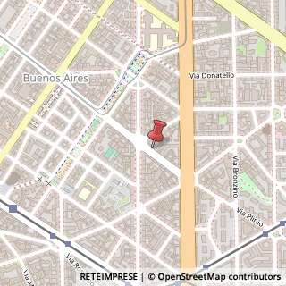 Mappa Via Plinio, 29, 20129 Milano, Milano (Lombardia)