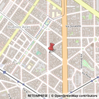 Mappa Via Bartolomeo Eustachi, 40, 20129 Milano, Milano (Lombardia)