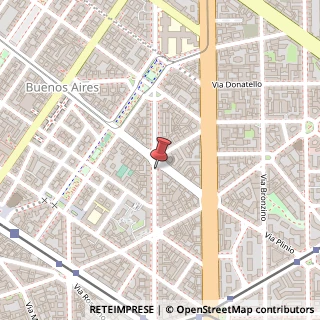 Mappa Via Bartolomeo Eustachi, 40, 20129 Milano, Milano (Lombardia)