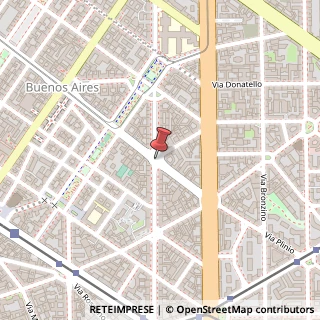 Mappa Via Alessandro Stradella,  2, 20129 Milano, Milano (Lombardia)
