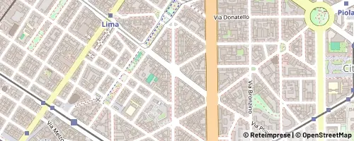 Mappa Milano