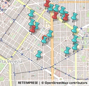 Mappa Via Stradella Alessandro, 20129 Milano MI, Italia (0.527)