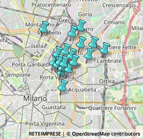Mappa Via Stradella Alessandro, 20129 Milano MI, Italia (1.04)