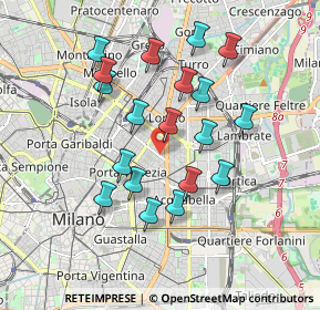 Mappa Via Stradella Alessandro, 20129 Milano MI, Italia (1.67895)