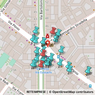 Mappa Via Stradella Alessandro, 20129 Milano MI, Italia (0.04483)