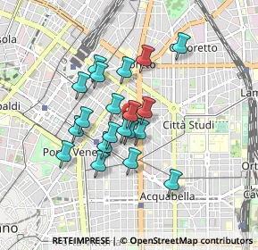 Mappa Via Stradella Alessandro, 20129 Milano MI, Italia (0.679)