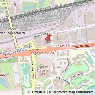 Mappa Via Rivoltana, 2/d, 20090 Segrate, Milano (Lombardia)