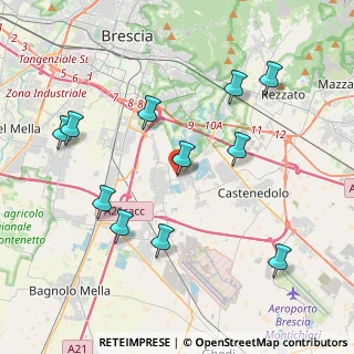 Mappa Via Molino Vecchio, 25010 Borgosatollo BS, Italia (4.25545)