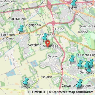 Mappa Via Reiss Romoli, 20019 Settimo Milanese MI, Italia (3.59818)
