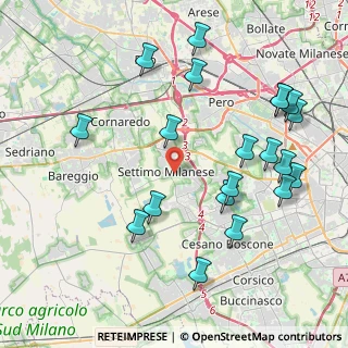 Mappa Via Reiss Romoli, 20019 Settimo Milanese MI, Italia (4.612)