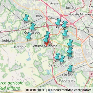 Mappa Via Reiss Romoli, 20019 Settimo Milanese MI, Italia (3.84714)
