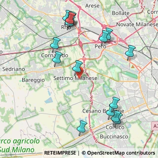 Mappa Via Reiss Romoli, 20019 Settimo Milanese MI, Italia (5.01375)