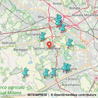 Mappa Via Reiss Romoli, 20019 Settimo Milanese MI, Italia (4.42)