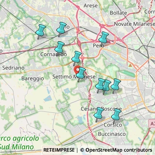 Mappa Via Reiss Romoli, 20019 Settimo Milanese MI, Italia (3.89)