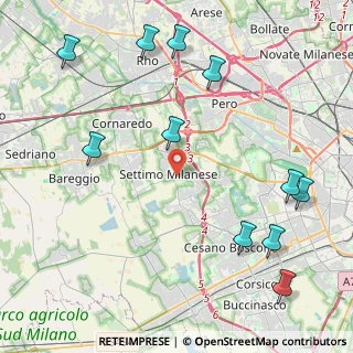Mappa Via Reiss Romoli, 20019 Settimo Milanese MI, Italia (5.41455)