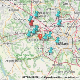 Mappa Via Reiss Romoli, 20019 Settimo Milanese MI, Italia (6.51667)