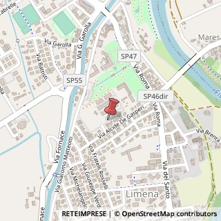 Mappa Via Papa Luciani, 5, 35010 Limena, Padova (Veneto)