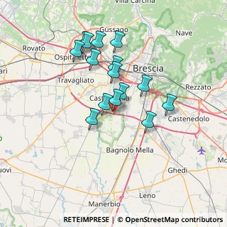 Mappa Via Angelo Ferretti Torricelli, 25020 FLERO BS, Italia (6.12133)
