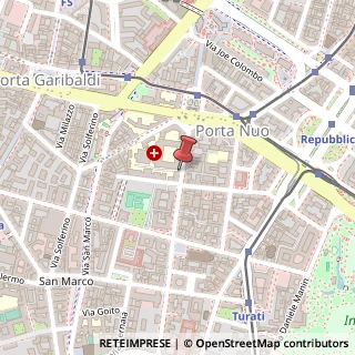 Mappa Piazzale Principessa Clotilde, 3, 20121 Milano, Milano (Lombardia)