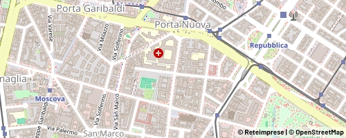 Mappa Milano