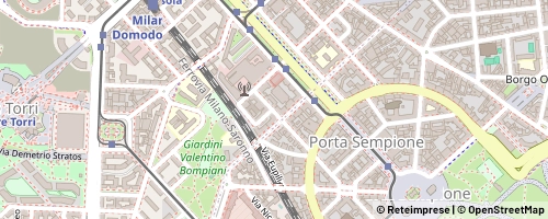 Mappa Milano