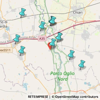 Mappa 24050 Pumenengo BG, Italia (4.02917)