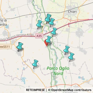 Mappa 24050 Pumenengo BG, Italia (3.83182)