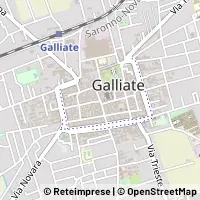 Hartă Galliate