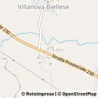 Map Villanova Biellese