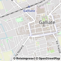 Map Galliate