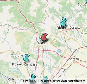 Mappa Via Mucrone, 10015 Ivrea TO, Italia (21.68353)