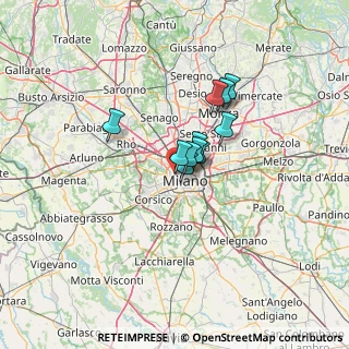 Mappa Via Papa Leone XIII, 20145 Milano MI, Italia (7.62727)