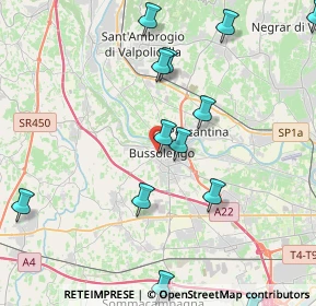 Mappa Viale Foro Boario, 20100 Bussolengo VR, Italia (5.235)