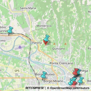 Mappa Str. Dei Monti, 37124 Verona VR, Italia (3.92417)