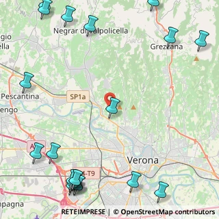 Mappa Str. Dei Monti, 37124 Verona VR, Italia (7.0565)