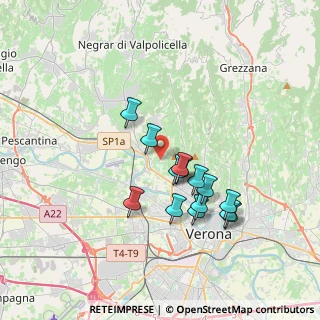 Mappa Str. Dei Monti, 37124 Verona VR, Italia (3.13429)