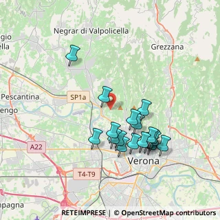 Mappa Str. Dei Monti, 37124 Verona VR, Italia (3.575)