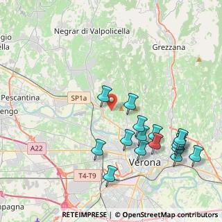 Mappa Str. Dei Monti, 37124 Verona VR, Italia (4.58313)