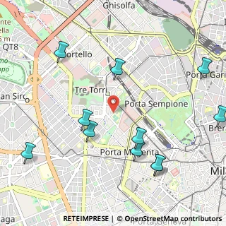 Mappa 20145 Milano MI, Italia (1.26273)